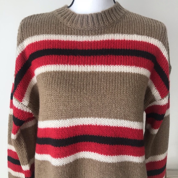 *LAST ONE!* UO Oversized Striped Boyfriend Sweater - Picture 2 of 8